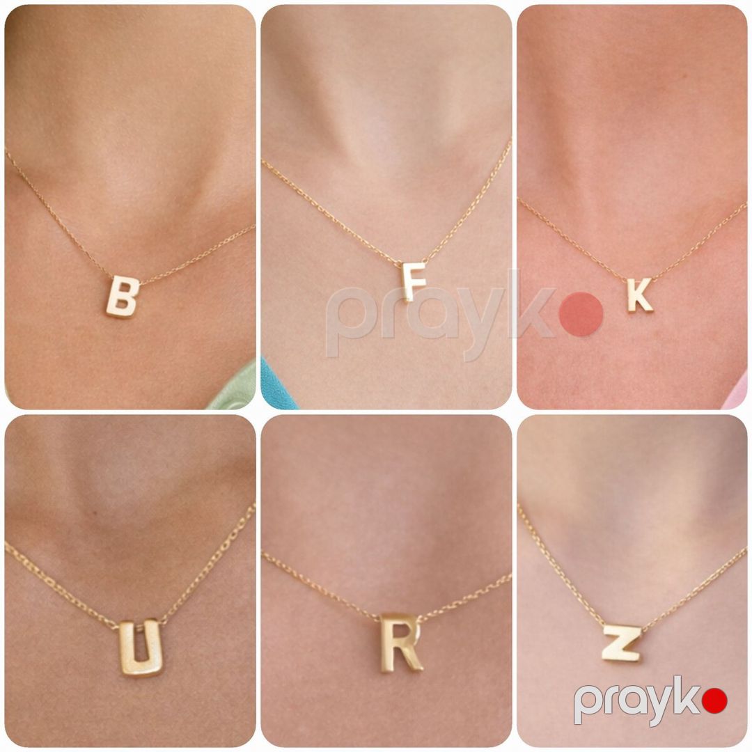 Qızıl hərf boyunbağıları — Şəxsi əşyalar, Bakı (2)