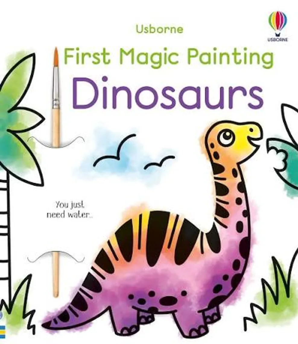 First Magic Painting Dinosaurs — Kitablar