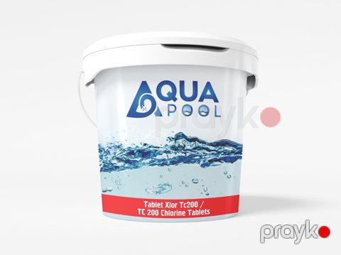 Hovuz dərmanı, Tablet Xlor TC200 - Aqua Pool, 5 kq — Bakı