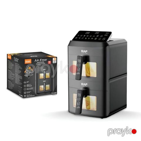 Airfryer RAF R.5399 2800W Güc 14L (7L+7L) — Bakı