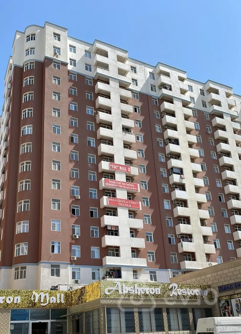 2 otaqlı mənzil, 75 m², Xırdalan şəhəri Bakı-Sumqayıt Şossesi Tac MTK yaşayış kompleksi — Mənzil, Xırdalan (3)