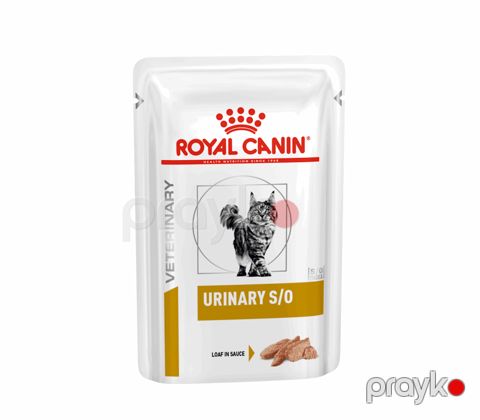 Pişiklər üçün Royal Canin Urinary S/O yaş yem urolitiyazın müalicəsində və qarşısının alınmasında, paştetdə 85 q — Bakı