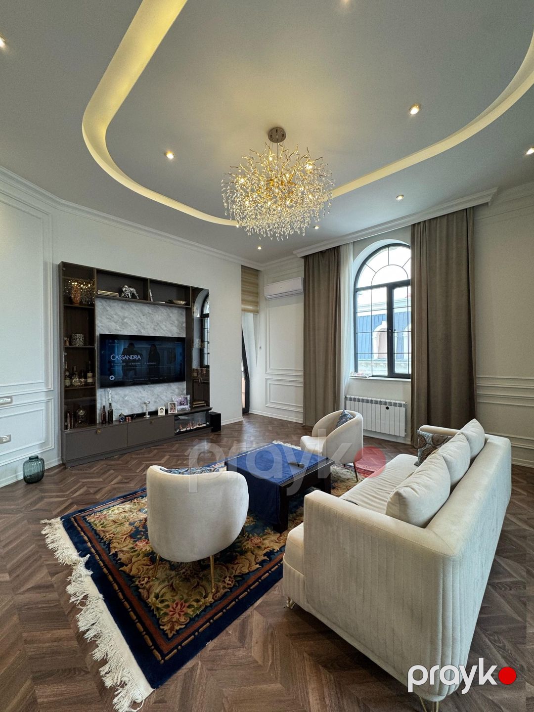 4 otaqlı mənzil, 168 m², Akademik Zahid Xəlilov küçəsi, 587/3 inş (Əhməd Cəmil küçəsi, 45 köhnə) (Renessans Palace) — Mənzil, Bakı (2)