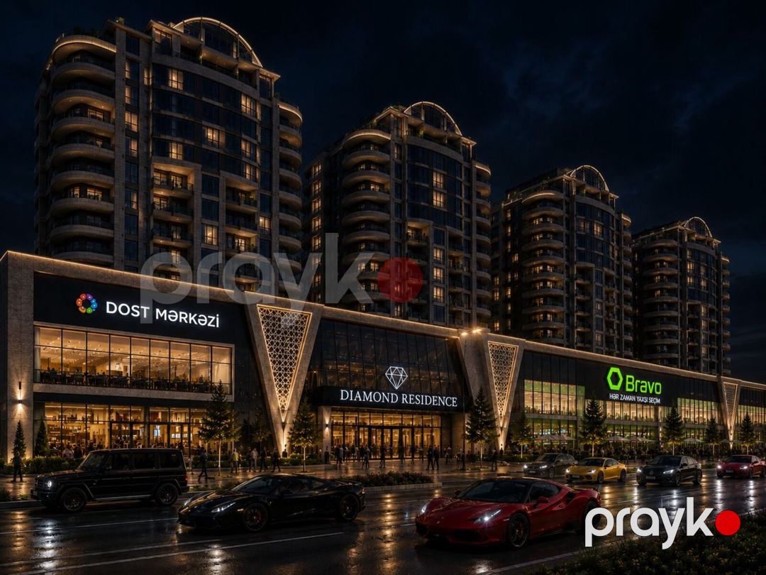 Satılır 2 otaqlı yeni tikili 101 m² — Mənzil, Bakı (2)