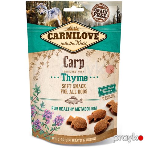 Bütün itlər üçün sazan və kəklikotulu qəlyanaltı Carnilove, 100 q — Bakı