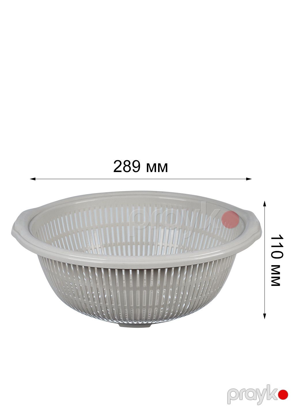 Süzgəc, plastik, boz, 4 l — Mallar, Bakı (3)