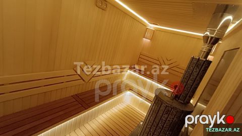 Saunaların hazırlanması, sauna tikintisi — Bakı