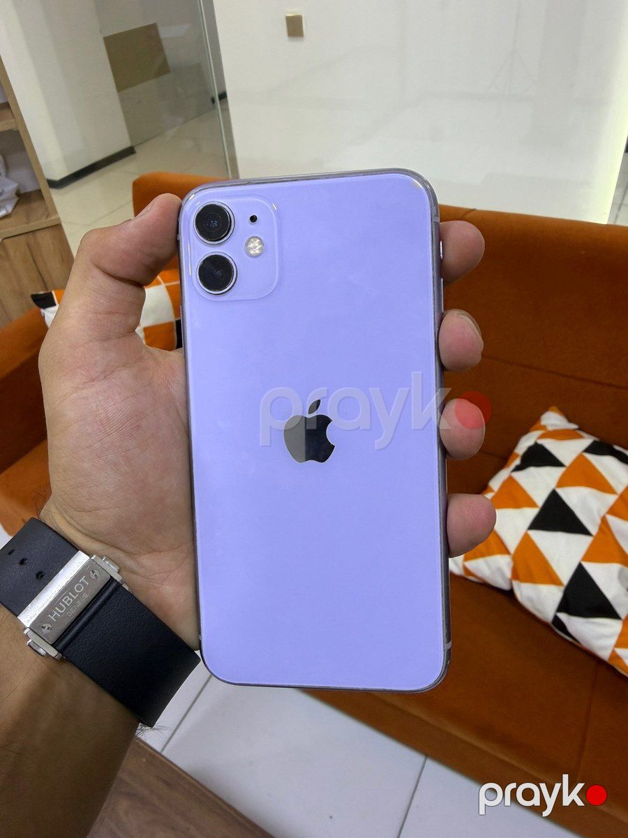 Apple iPhone 11 Purple 64GB/4GB — Smartfonlar, Bakı (2)