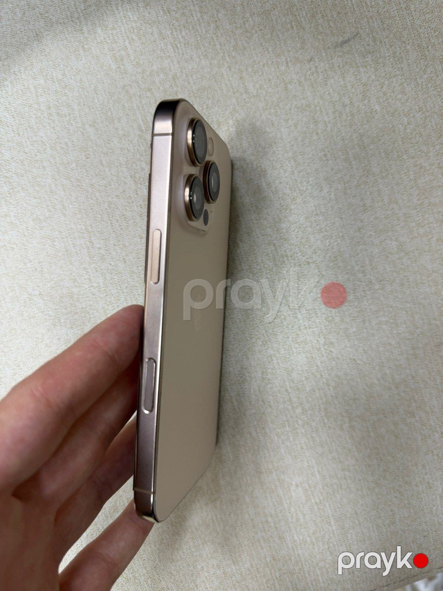 Apple iPhone 16 Pro Desert Titanium 128GB/8GB — Smartfonlar, Bakı (2)