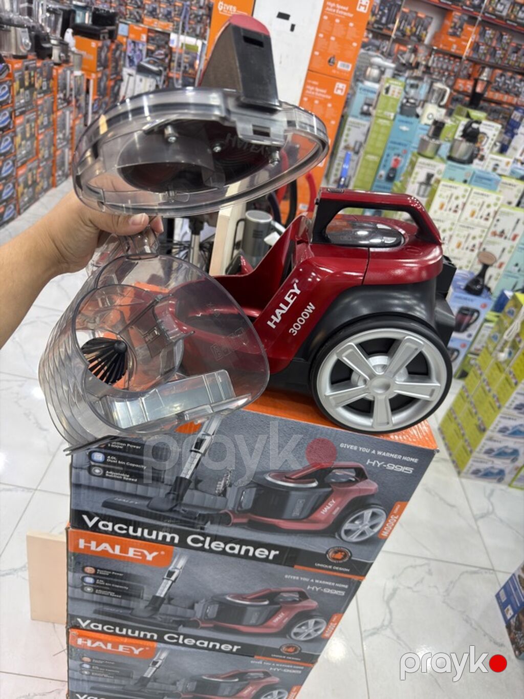 Haley HY-9915 tozsoran - Güc: 3000W - Toz konteyneri: 4.0L həcmi — Tozsoran, Bakı (3)