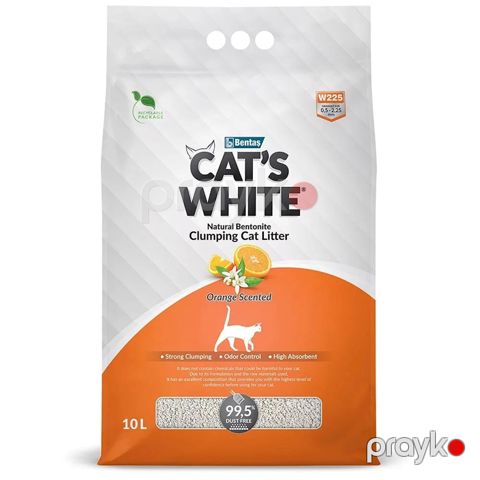 Topalaşan doldurucu Cat's White Orange pişiklər üçün 10 l — Bakı