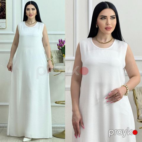 Qadınlar üçün gündəlik don, ağ, kətan, ölçü XL — Bakı