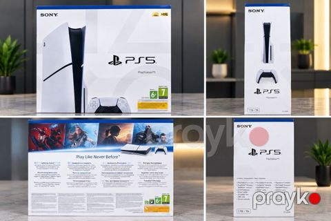 Sony PlayStation 5 (PS5) – Diskli versiya, 1TB (çox az işlənib,yenidən — Bakı