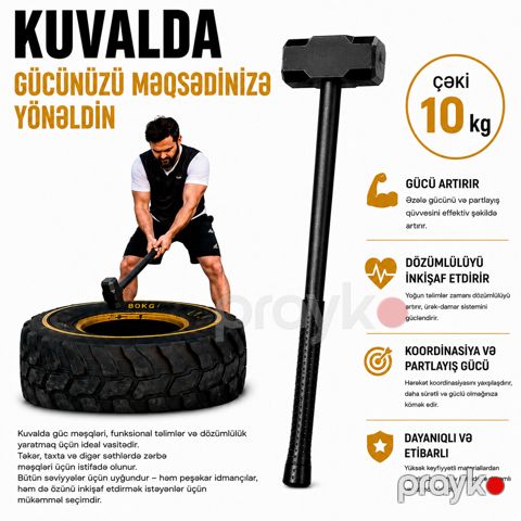 İdman kuvaldası 2348411, 10 kq — Bakı