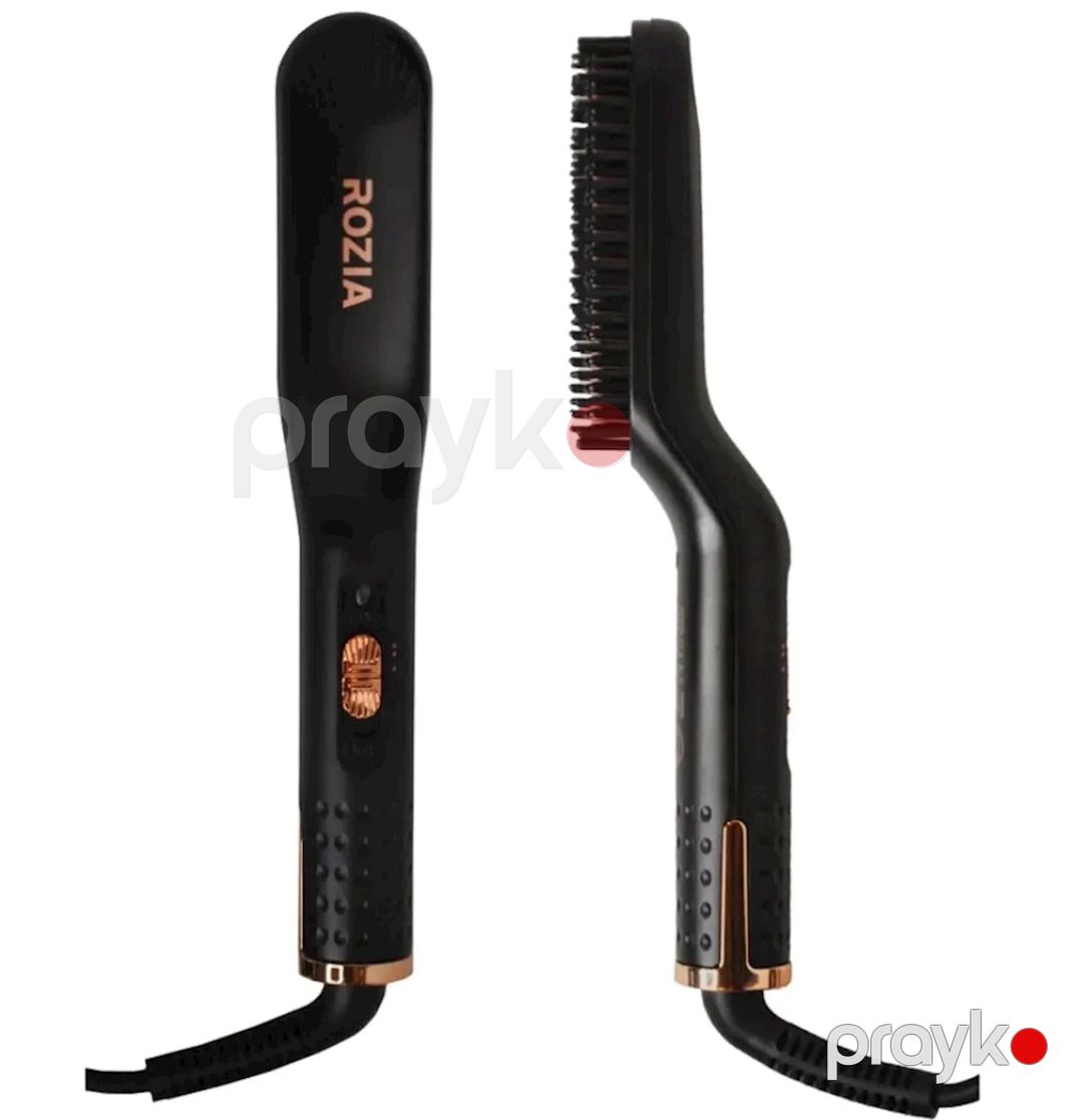 Rozia RZ-7111 Saç və Saqqal Düzləşdirici – Keramik Başlıqlı Elektrikli Daraq — Fən, Bakı (2)