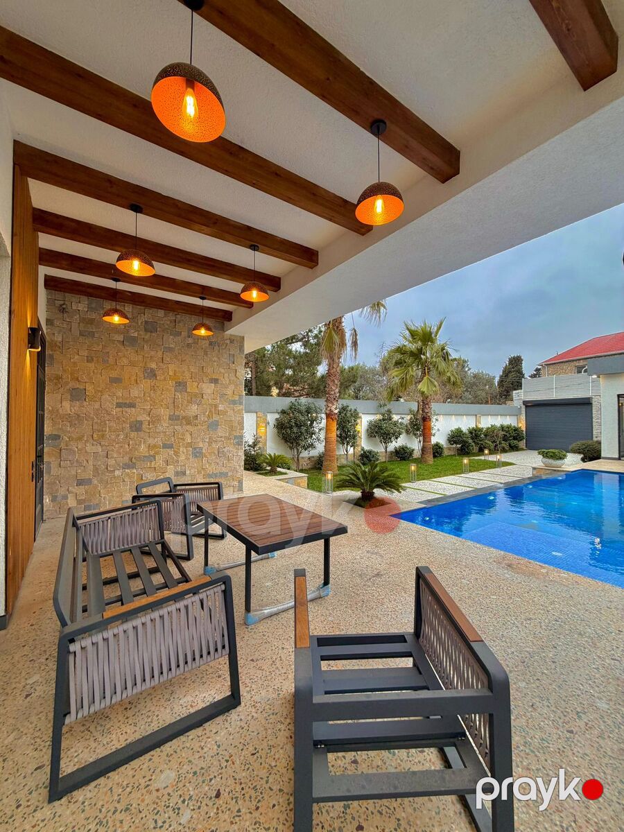 Satılır 5 otaqlı həyət evi/bağ evi 400 m² — Ev, villa, Bakı (7)