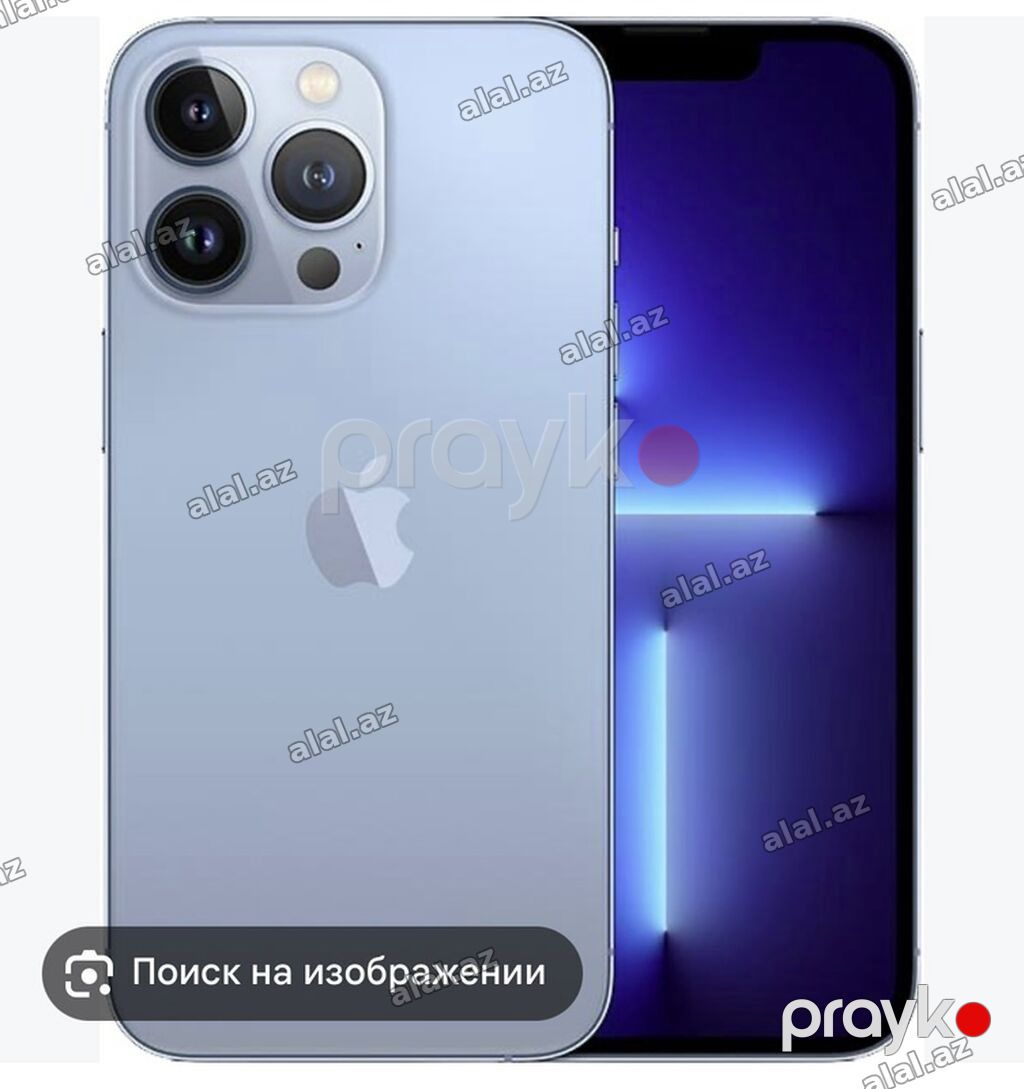 IPhone 13 Pro, 256 GB, Sierra Blue, Face ID — Elektronika, Bakı (3)