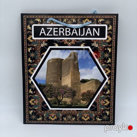 Hədiyyəlik paket 1194C, qara, 30x25x13 sm — Bakı