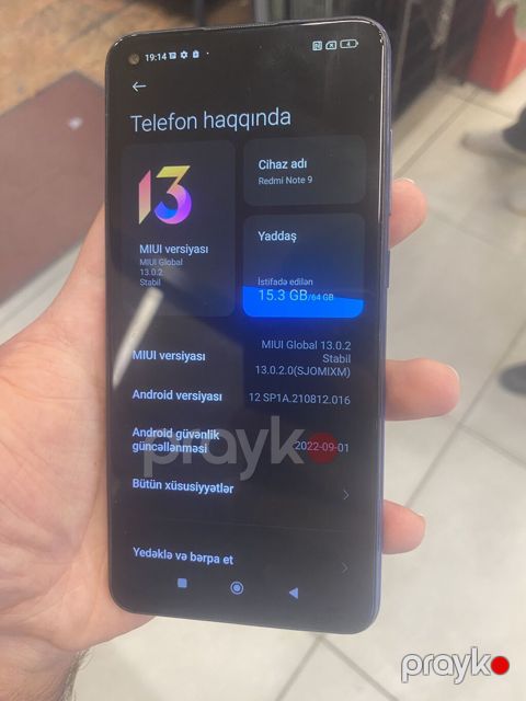 Redmi Note 9, 64 GB — Bakı
