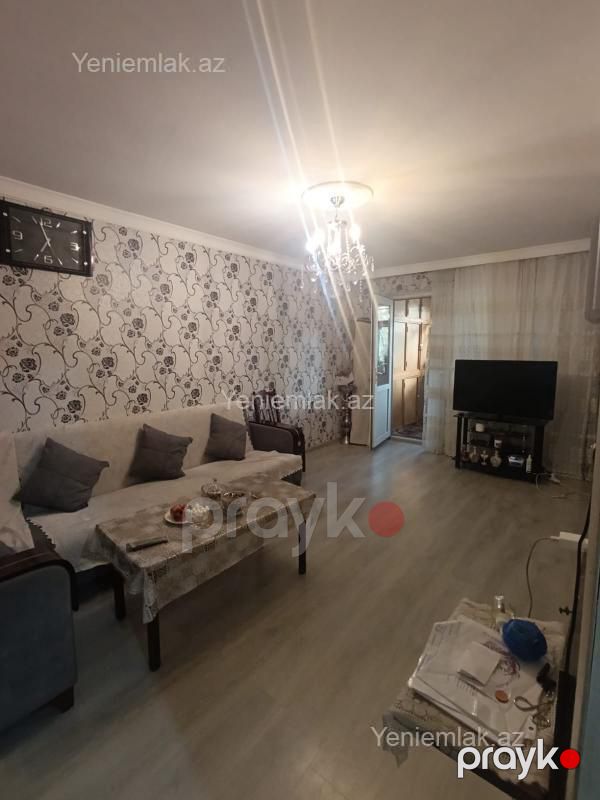 Satılır 2 otaqlı Bina evi menzil (Köhnə tikili), 46 m², 3-cü mikrorayon — Mənzil, Sumqayıt (2)