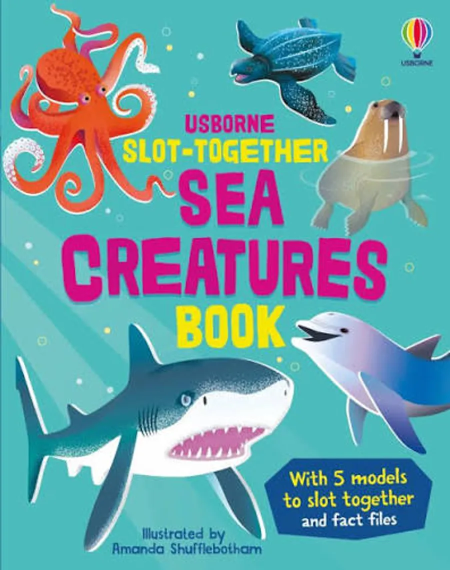 Slot-Together Sea Creatures Book — Bakı