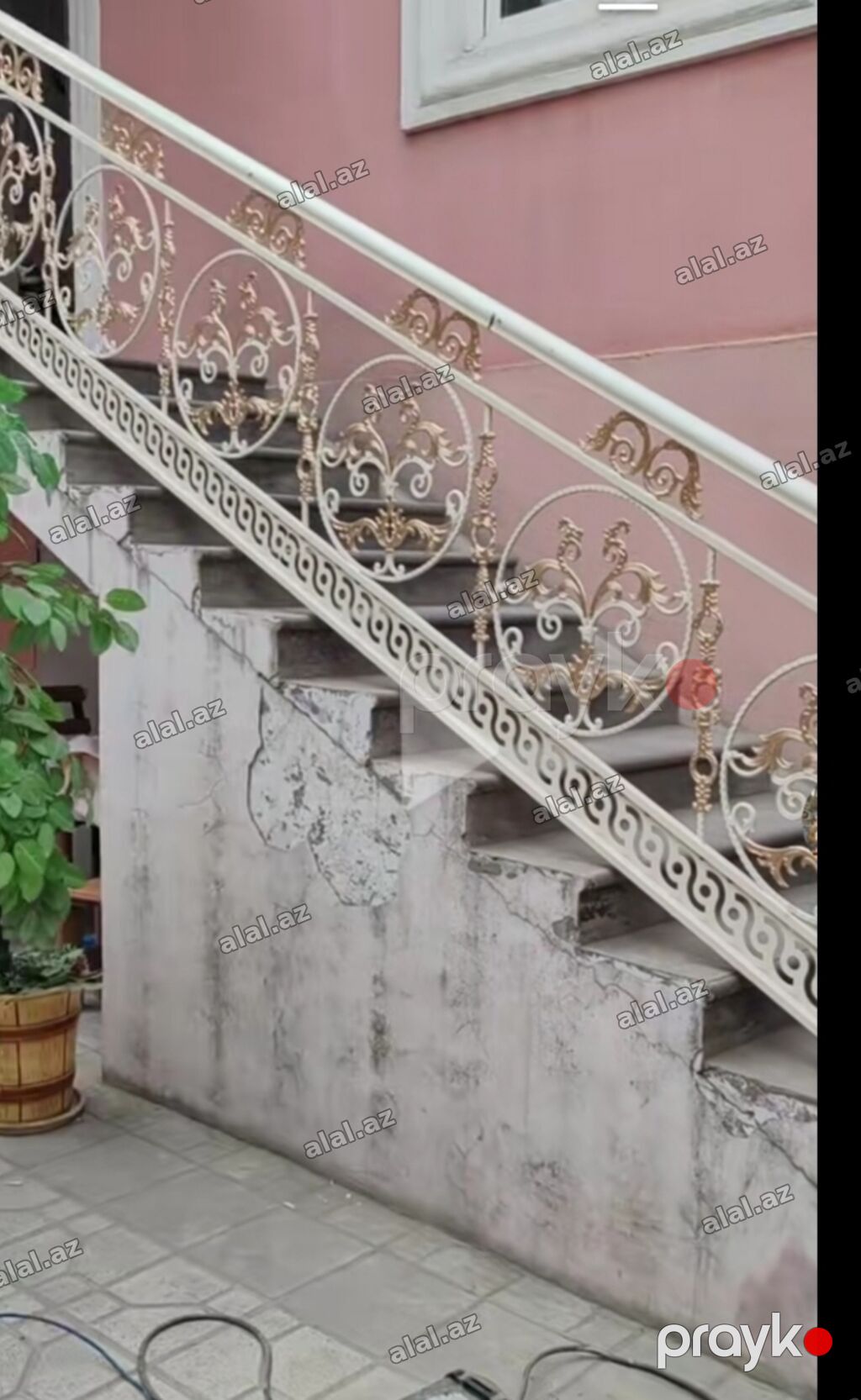 Balkon məhəccəri, Dəmir, Pulsuz çatdırılma — Təmir və inşaat, Bakı (4)
