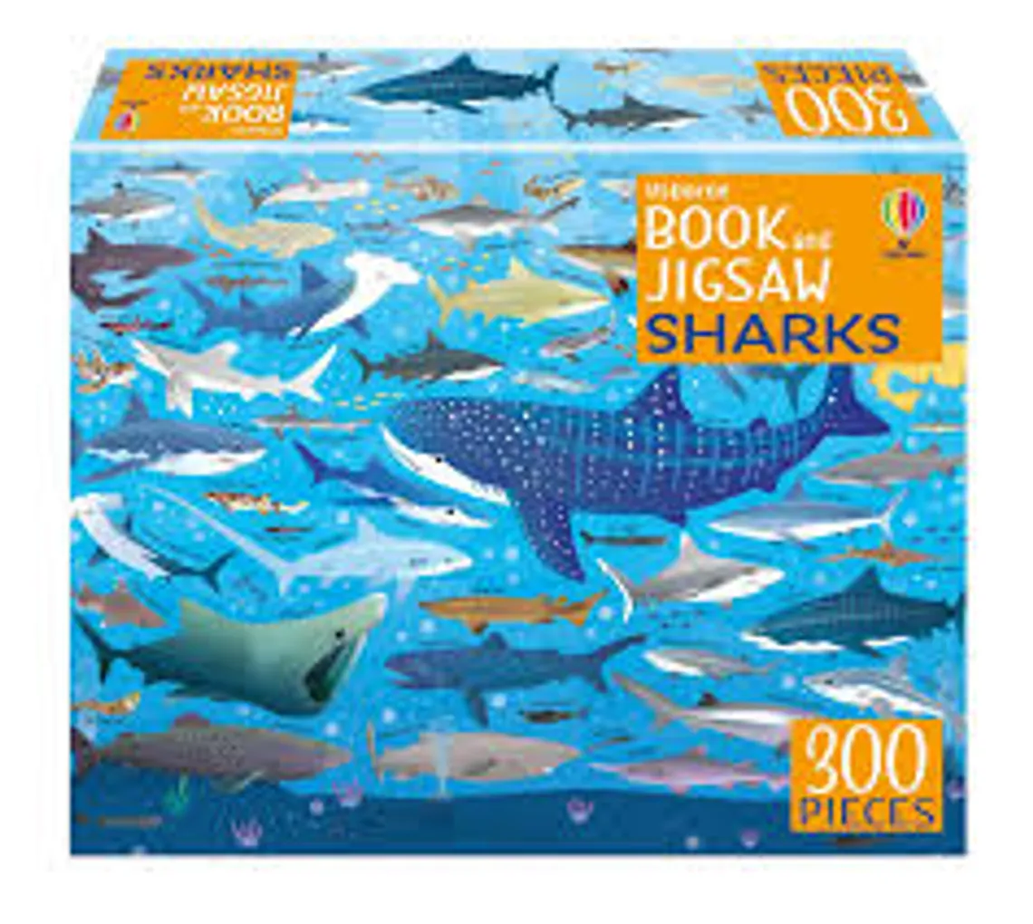 Usborne Book and Jigsaw: Sharks — Bakı