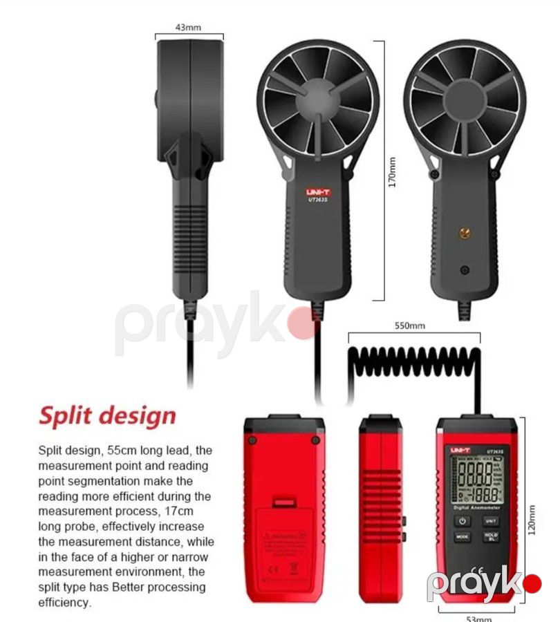 Anemomometr Unı-t UT 363S — Mallar, Bakı (3)