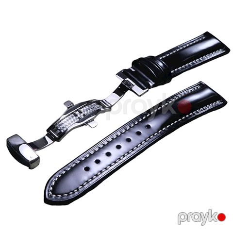 Saat üçün qayış Dermis 18 mm Black — Bakı