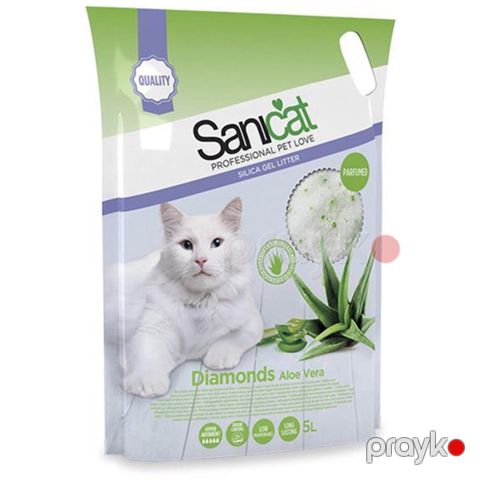 Silikagel doldurucu Sanicat Professional Diamonds Aloe Vera, 5 L — Bakı