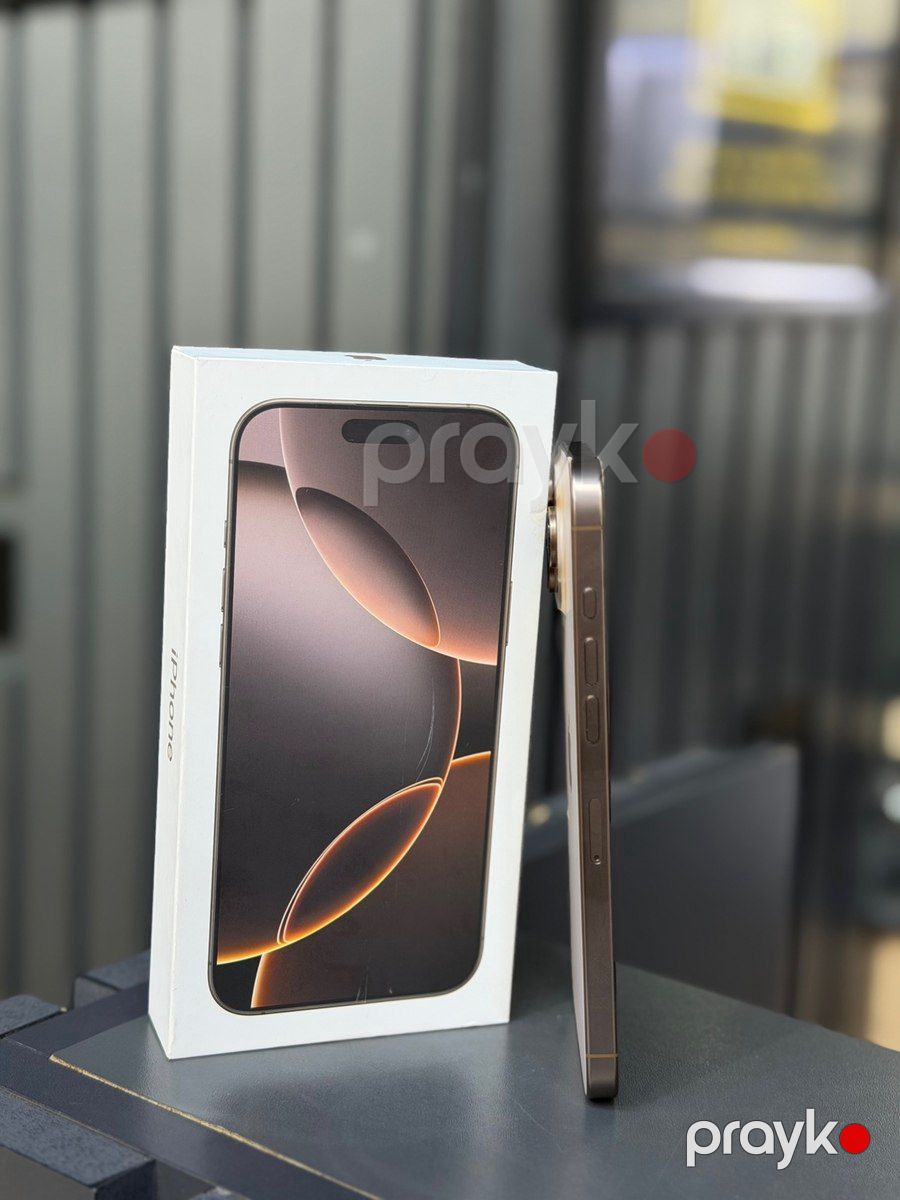 Apple iPhone 16 Pro Max Desert Titanium 512GB/8GB — Smartfonlar, Bakı (4)