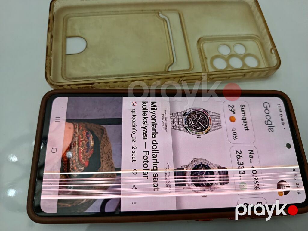 Samsung Galaxy A52, rəng - Mavi, Qırıq — Samsung, Saray (3)