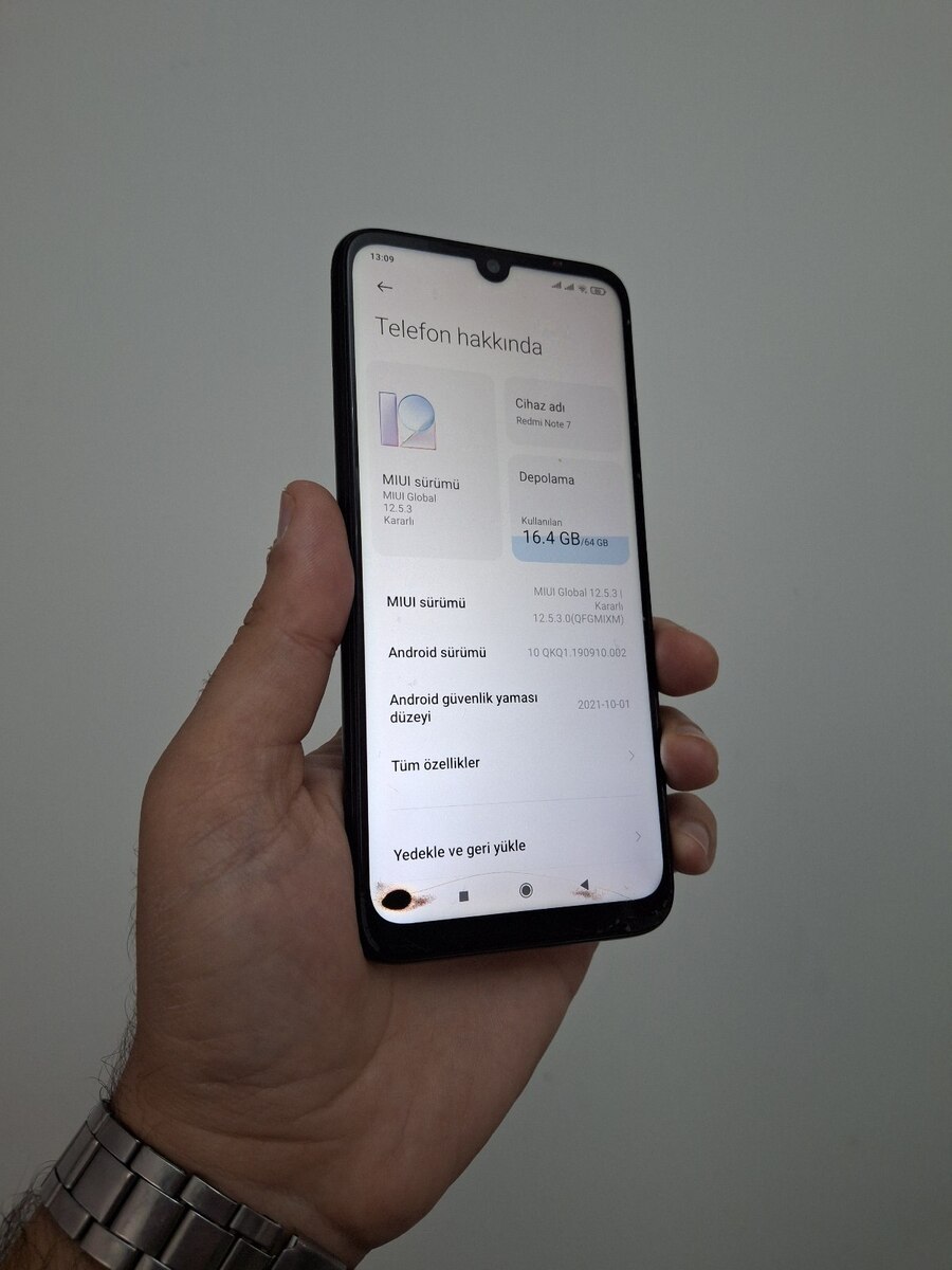 Xiaomi Redmi Note 7 Black 64GB/4GB — Smartfonlar, Bakı (3)