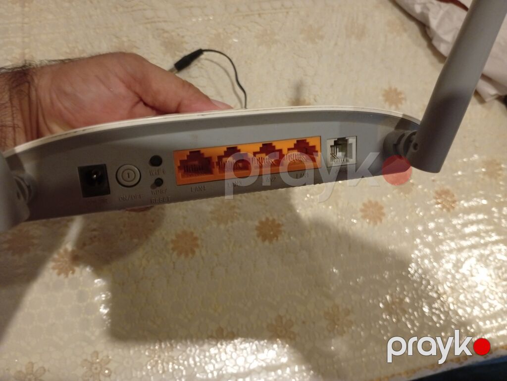 TP-Link simsiz router + adapter Xüsusiyyətlər: - Brend/model: TP-Link — Şəbəkə və server avadanlığı, Digah (4)