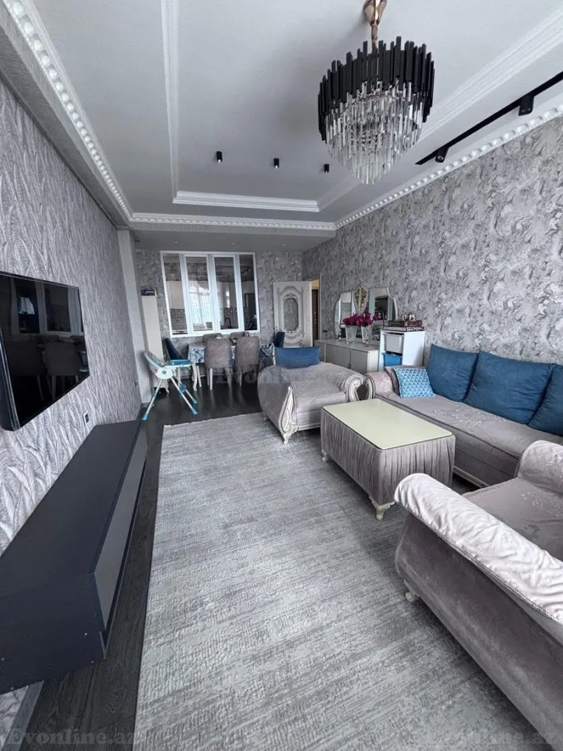Satılır 2 otaqlı Mənzil Yeni tikili 79 m² Bakı, Nizami r., Qara Qarayev m., 8-ci kilometr — Mənzil, Bakı (2)