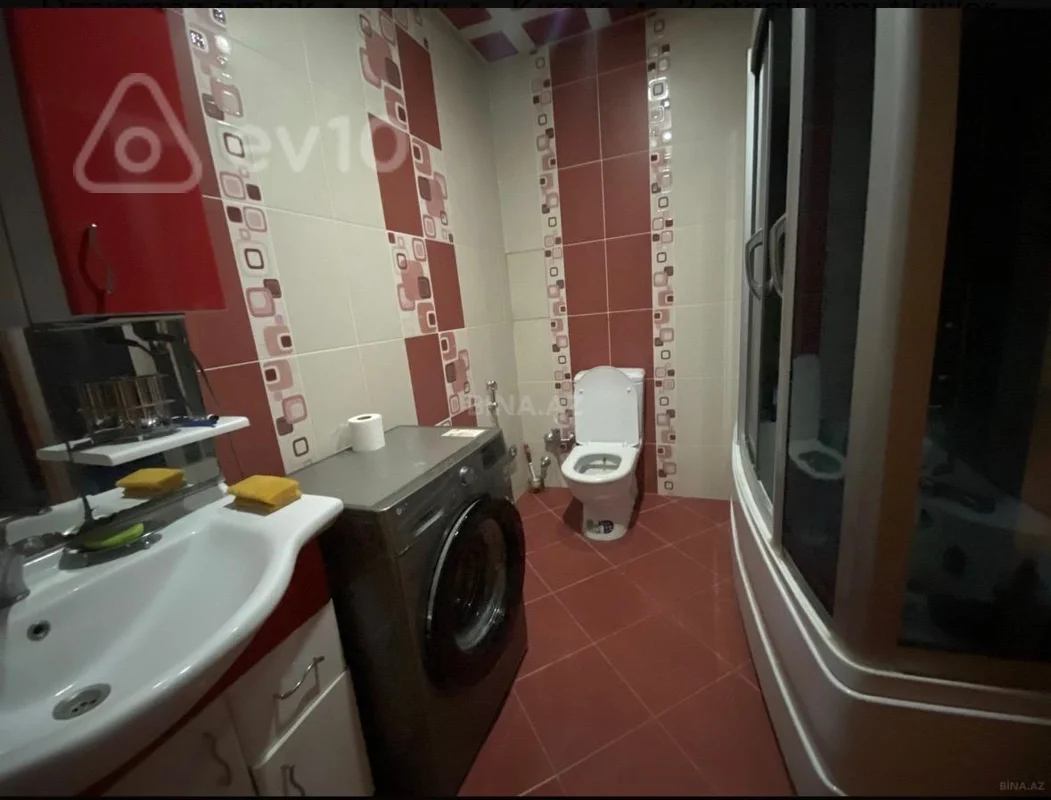3 otaqlı mənzil, 130 m², Əliyar Əliyev küçəsi — kirayə — Mənzil, Bakı (11)