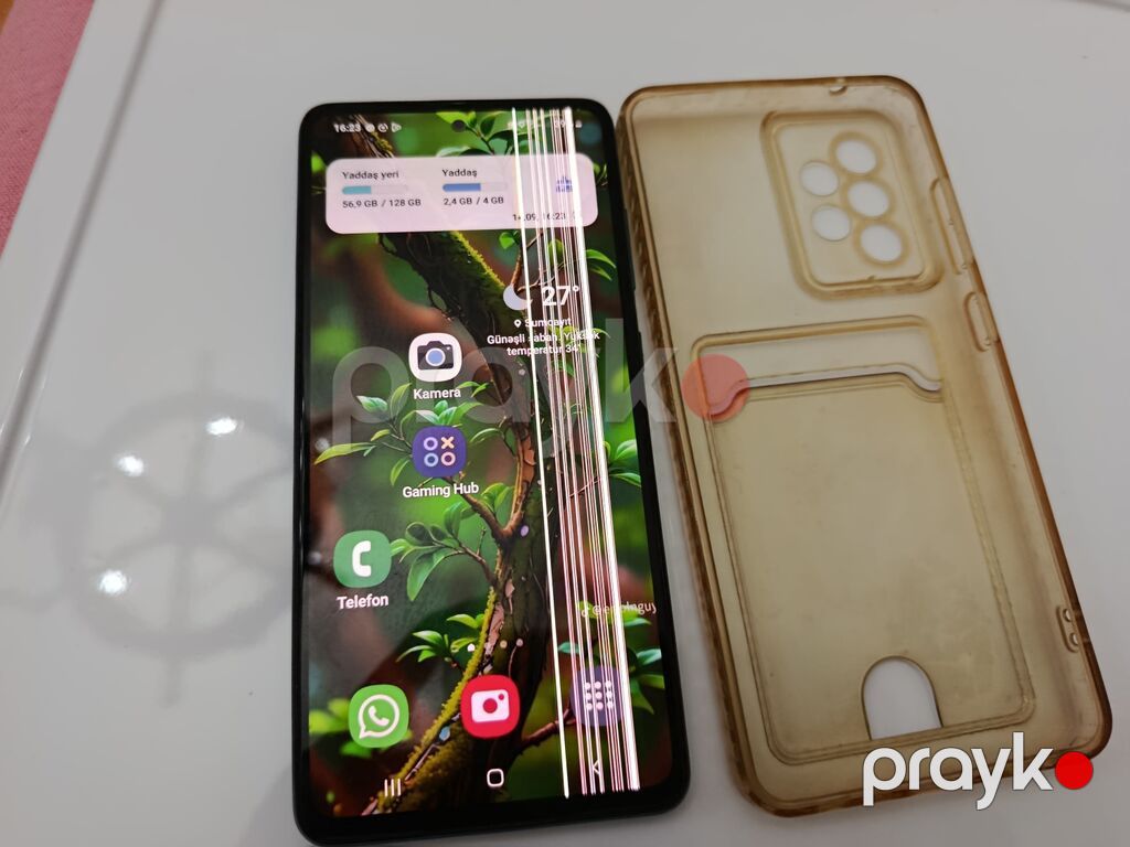 Samsung Galaxy A52, rəng - Mavi, Qırıq — Samsung, Saray (8)