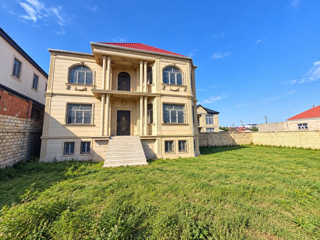 Satılır 9 otaqlı həyət evi/bağ evi 700 m² — Ev, villa, Bakı (2)