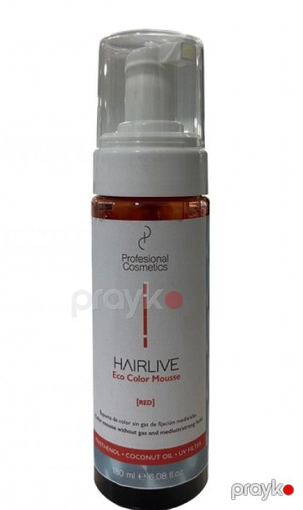 Saç üçün tonlaşdırıcı köpük Professional Cosmetics Haırlıve Eco Color Mousse 180 ml — Bakı