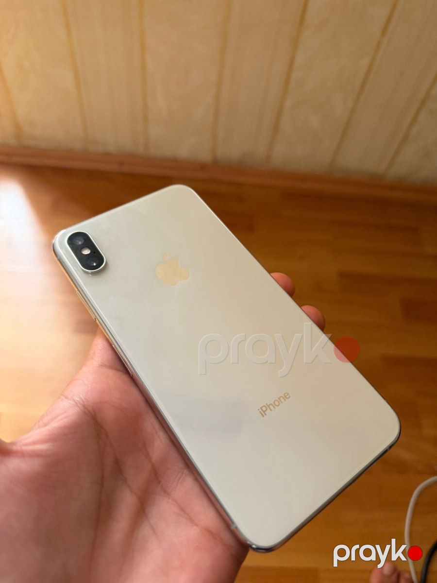 Apple iPhone XS Max Silver 256GB/4GB — Smartfonlar, Bakı (2)