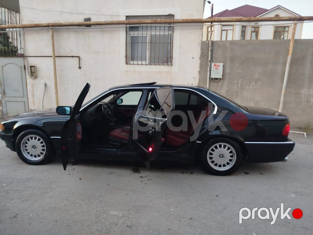 BMW 740, 4.4 L, 1998 il, 316 115 km — Avtomobillər, Bakı (9)