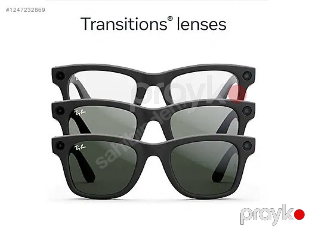 Eynək Rayban Wayfarer Transitions — Səs texnikası, Bakı (3)