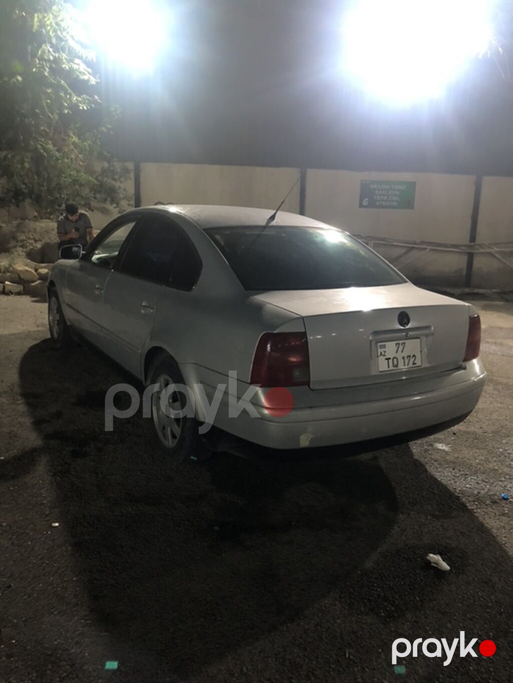 Volkswagen Passat B5 sedan - Kuzov: 4 qapılı sedan, gümüşü rəng — Avtomobillər, Masazır (4)