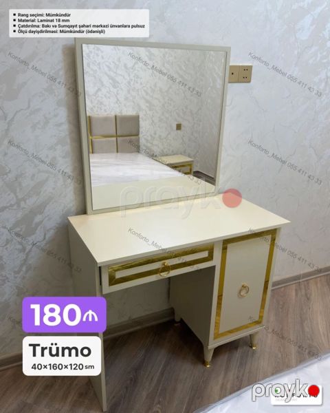 Trümo – 40×160×120 sm - Rəng seçimi: mümkündür - Material: 18 mm — Bakı