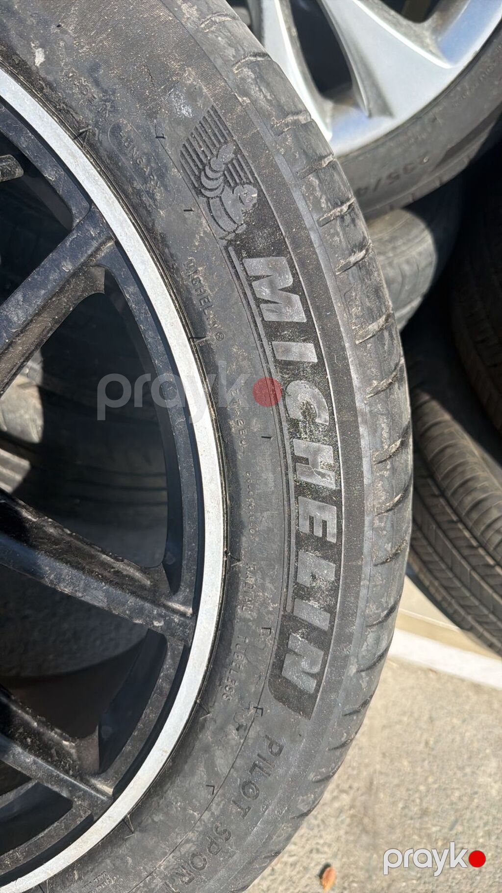 Mercedes-Benz AMG təkər diski və şin - Original AMG yüngül lehimli — Diskləri, Bakı (6)
