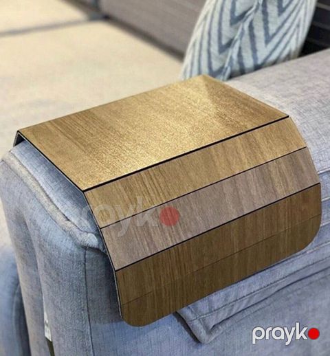 Fincan üçün altlıq HomeStore_1JHY, taxta, 20x40 sm, qəhvəyi — Bakı