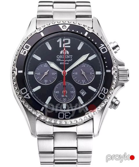 Kişilər üçün qol saatı Orient Mako Chronograph Solar RA-TX0202B10B — Bakı
