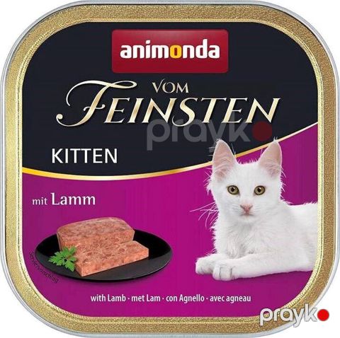 Paştet pişik balaları üçün Animonda Vom Feinsten Mit Lamm, 100 q — Bakı