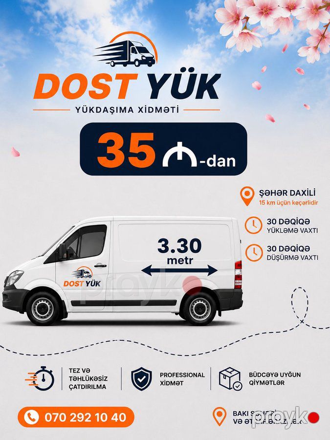 Dost Yük Daşıma — Yük daşıma xidmətləri (4)