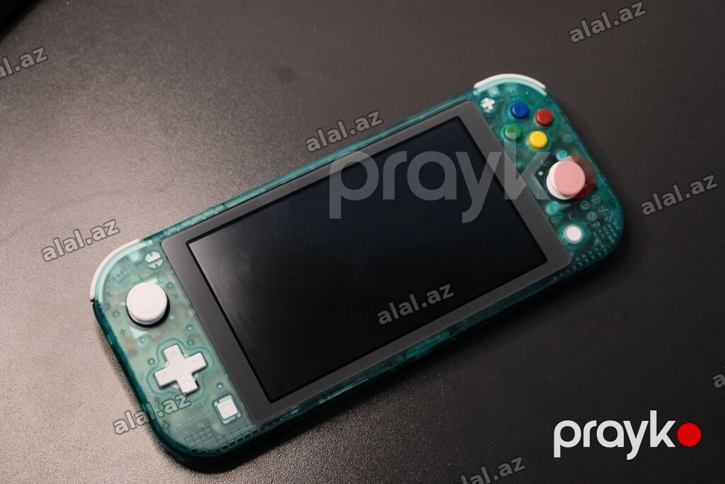 Nintendo Switch Lite Proşivkalı Original ExtremeRate Şəffaf Turkuaz — Mebel, Bakı (2)